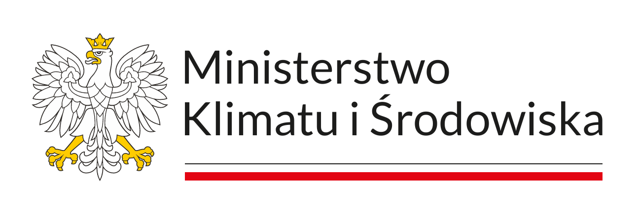 Sponsor XXIV Biesiady Miodowej w Kurowie - logo Minister Klimatu i Środowiska
